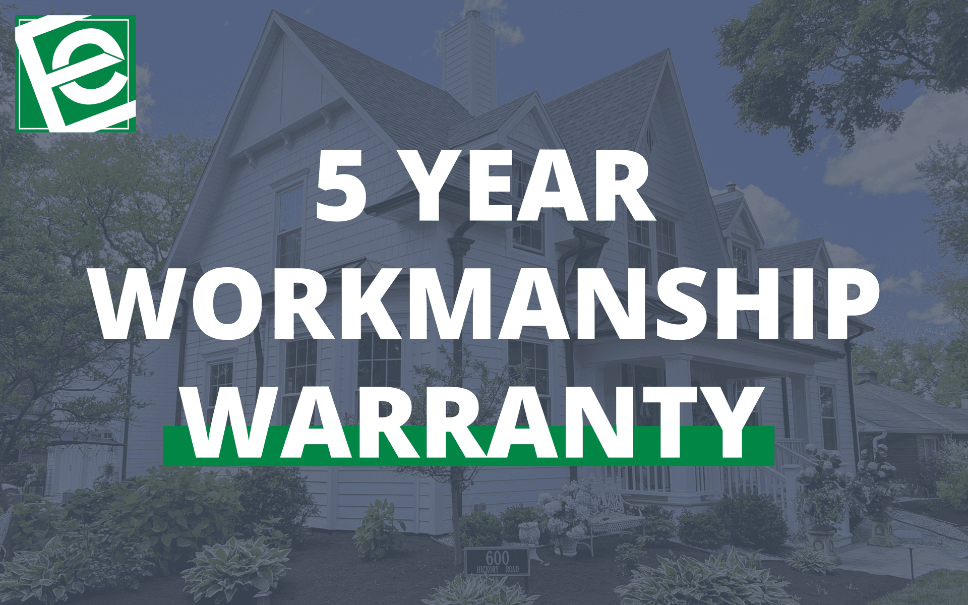 Workmanship warranty